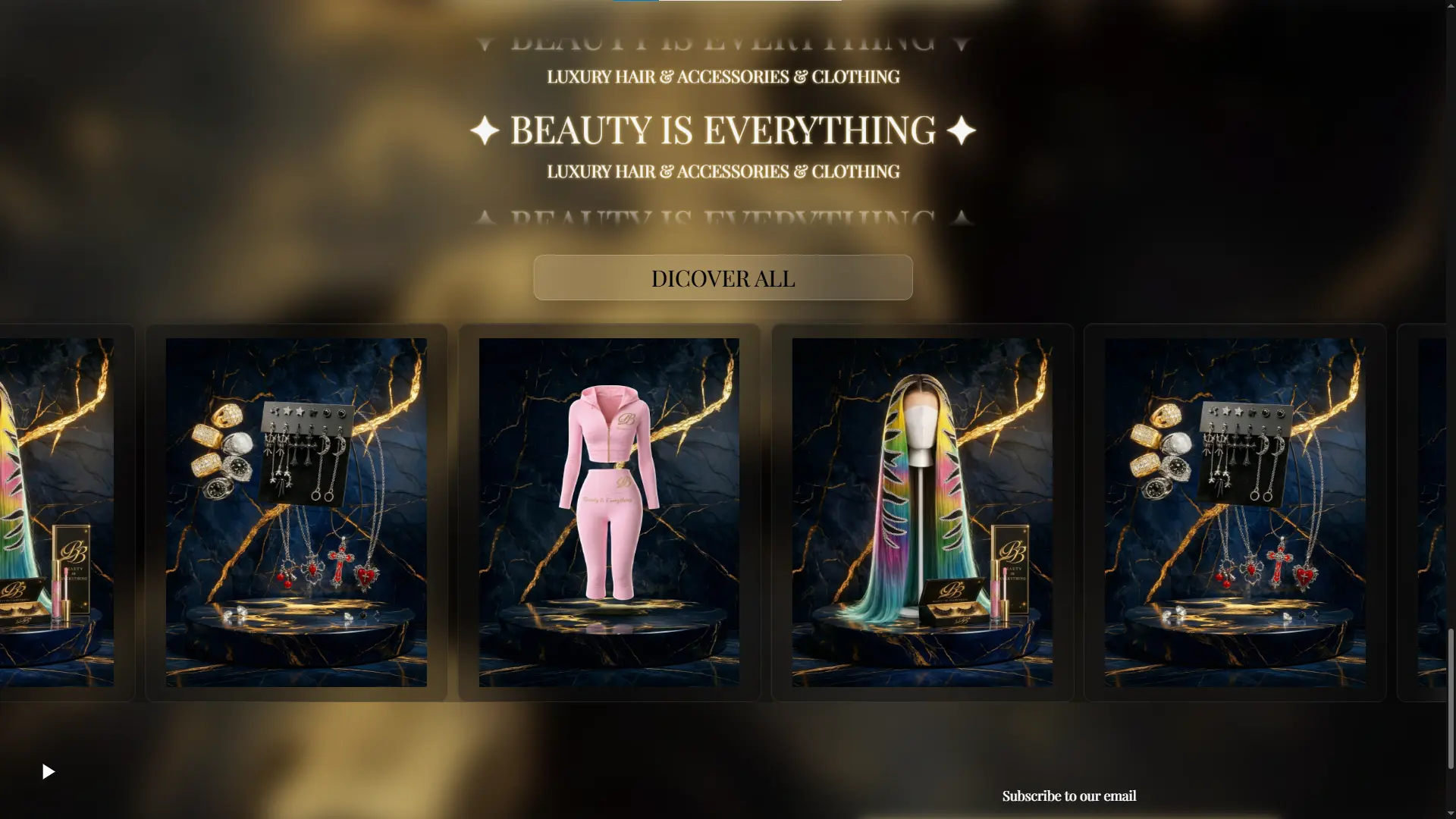 Bella Beauty storefront preview